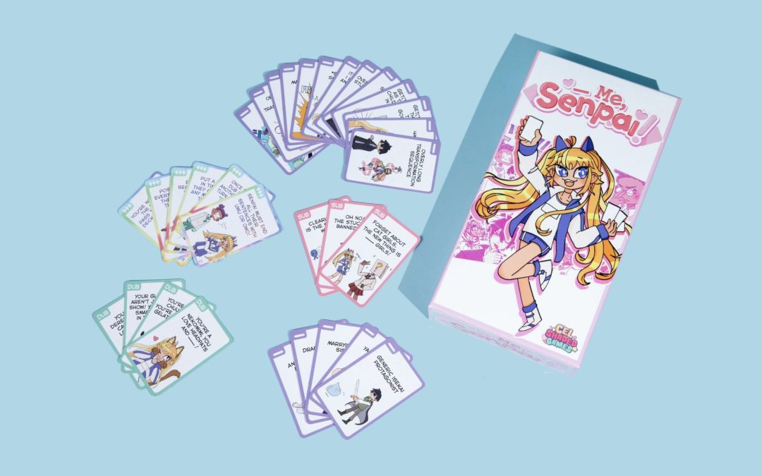 Cel Shaded Games Releases New Illustrated Anime Card Party Game