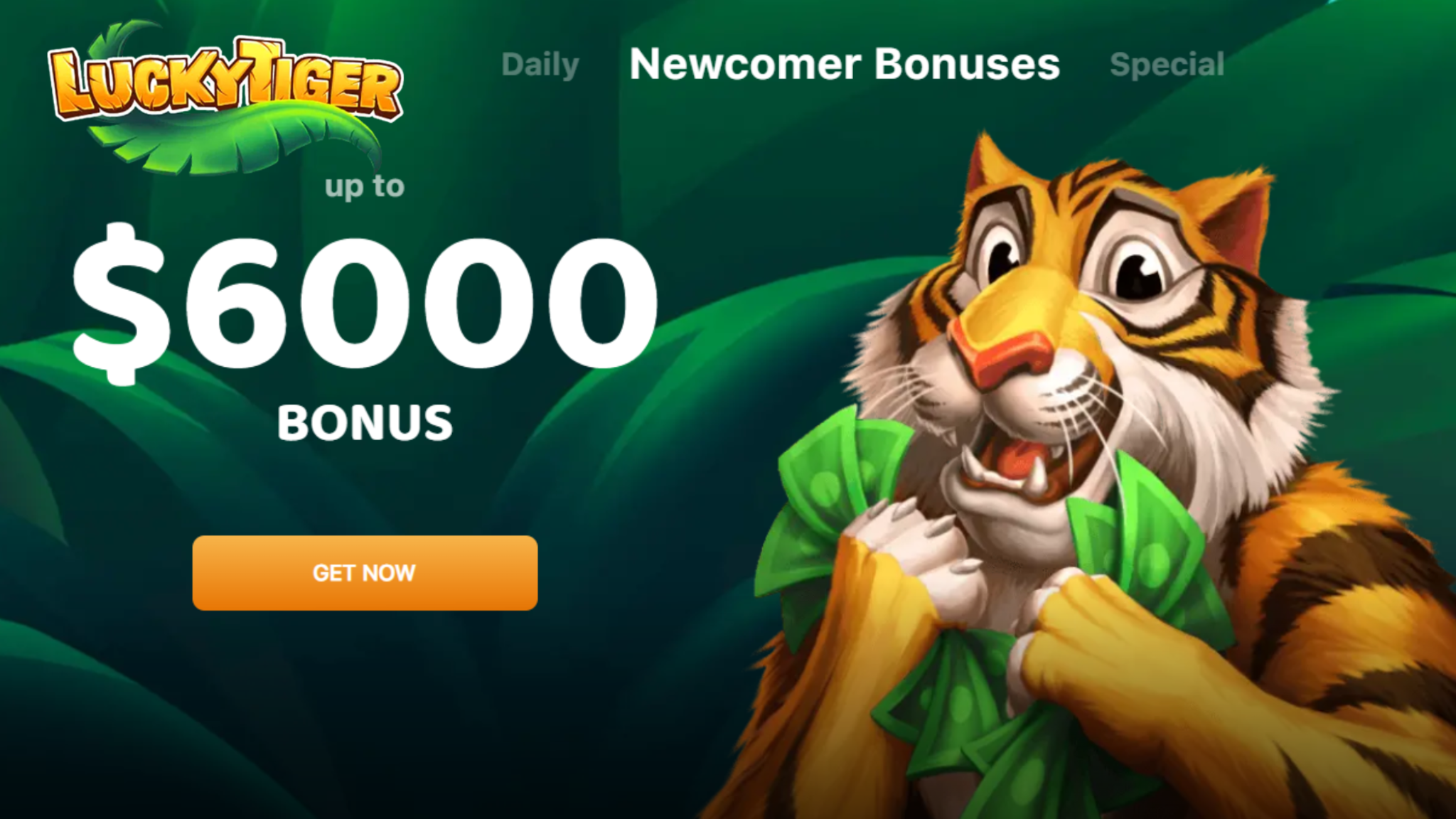 Lucky Tiger Casino Bonuses